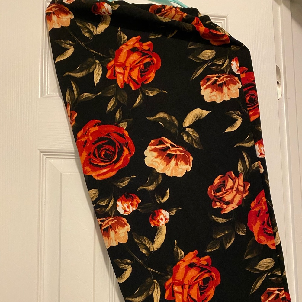Floral Pencil Skirt